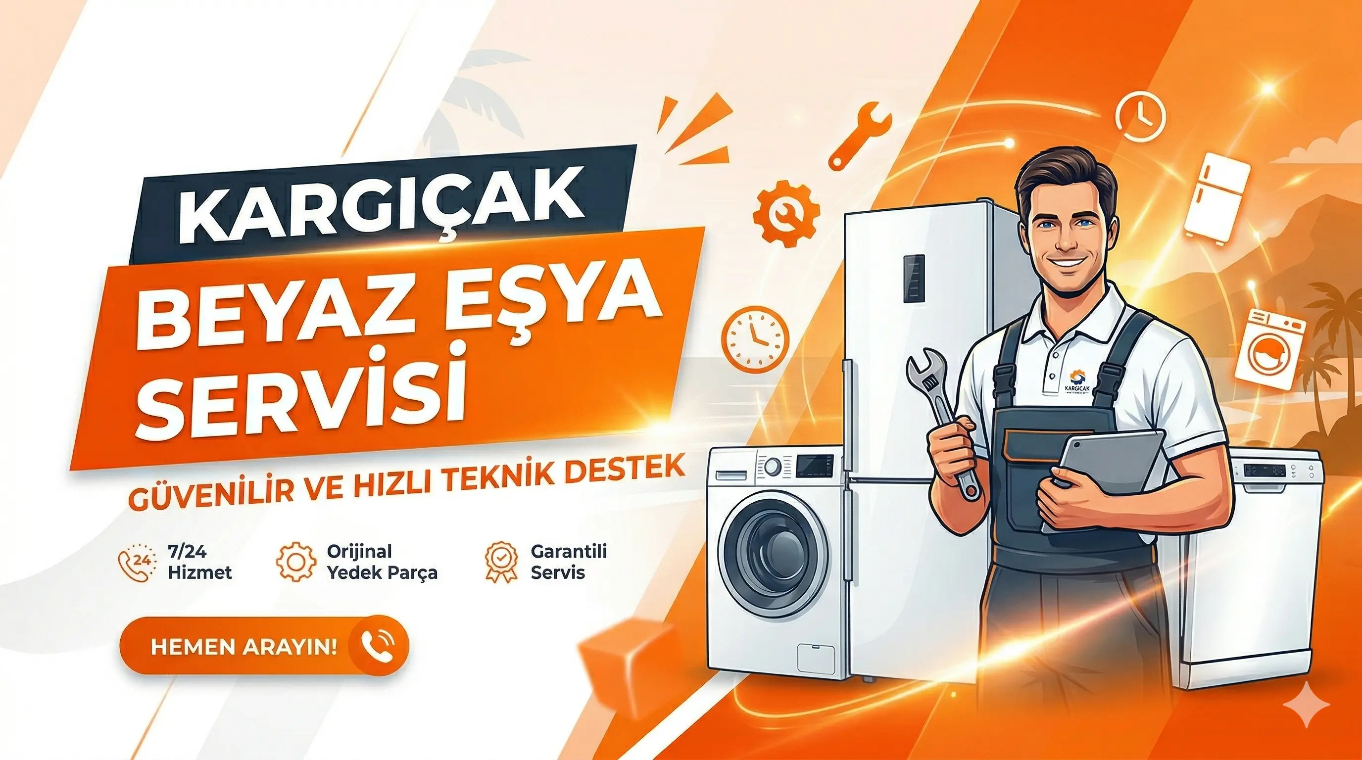 Kargıcak Beyaz Eşya Servisi